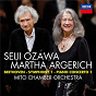 Album Beethoven: Symphony No.1 in C; Piano Concerto No.1 in C (Live) de Martha Argerich / Seiji Ozawa / Mito Chamber Orchestra / Ludwig van Beethoven