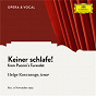 Album Puccini: Turandot, SC 91: Keiner schlafe! (Sung in German) de Helge Rosvaenge / Mitglieder der Staatskapelle Berlin / Franz Alfred Schmidt
